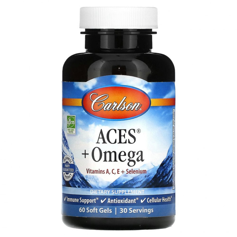   (Iherb) Carlson, ACES + Omega`` 60      -     , -, 