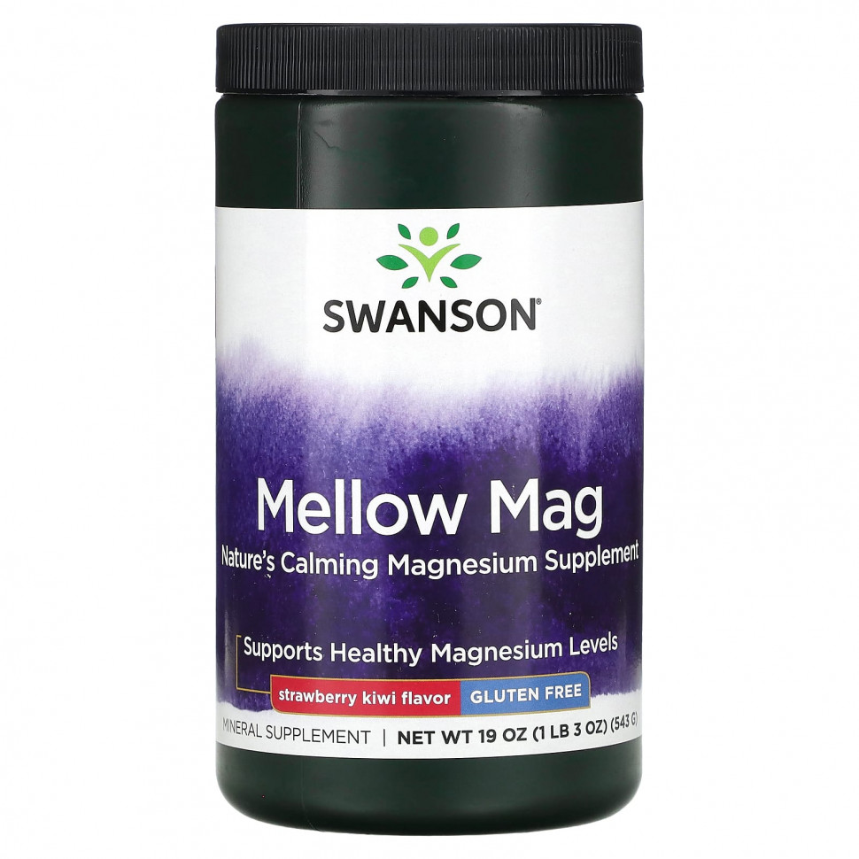   (Iherb) Swanson, Mellow Mag,   , 543  (19 )    -     , -, 