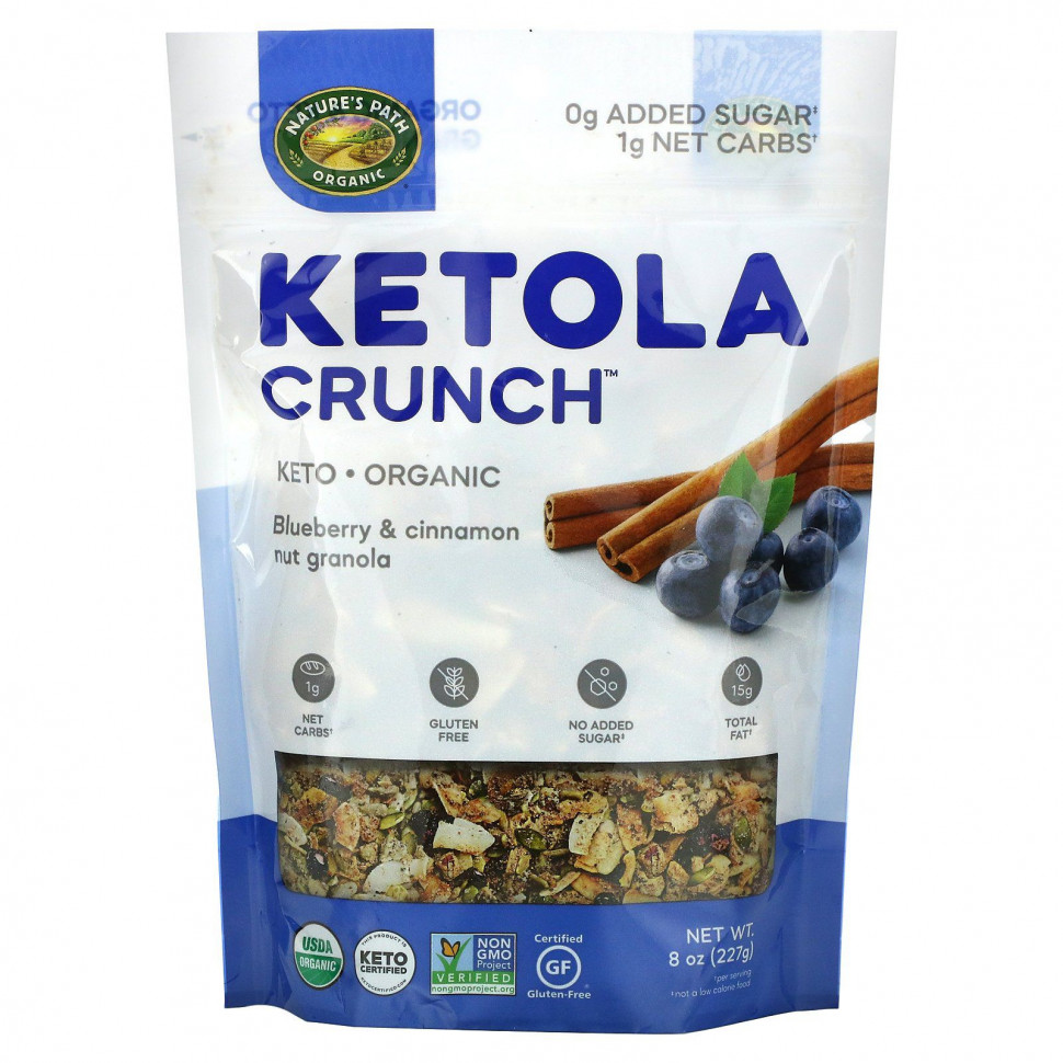   (Iherb) Nature's Path, Ketola Crunch,     , 227  (8 )    -     , -, 