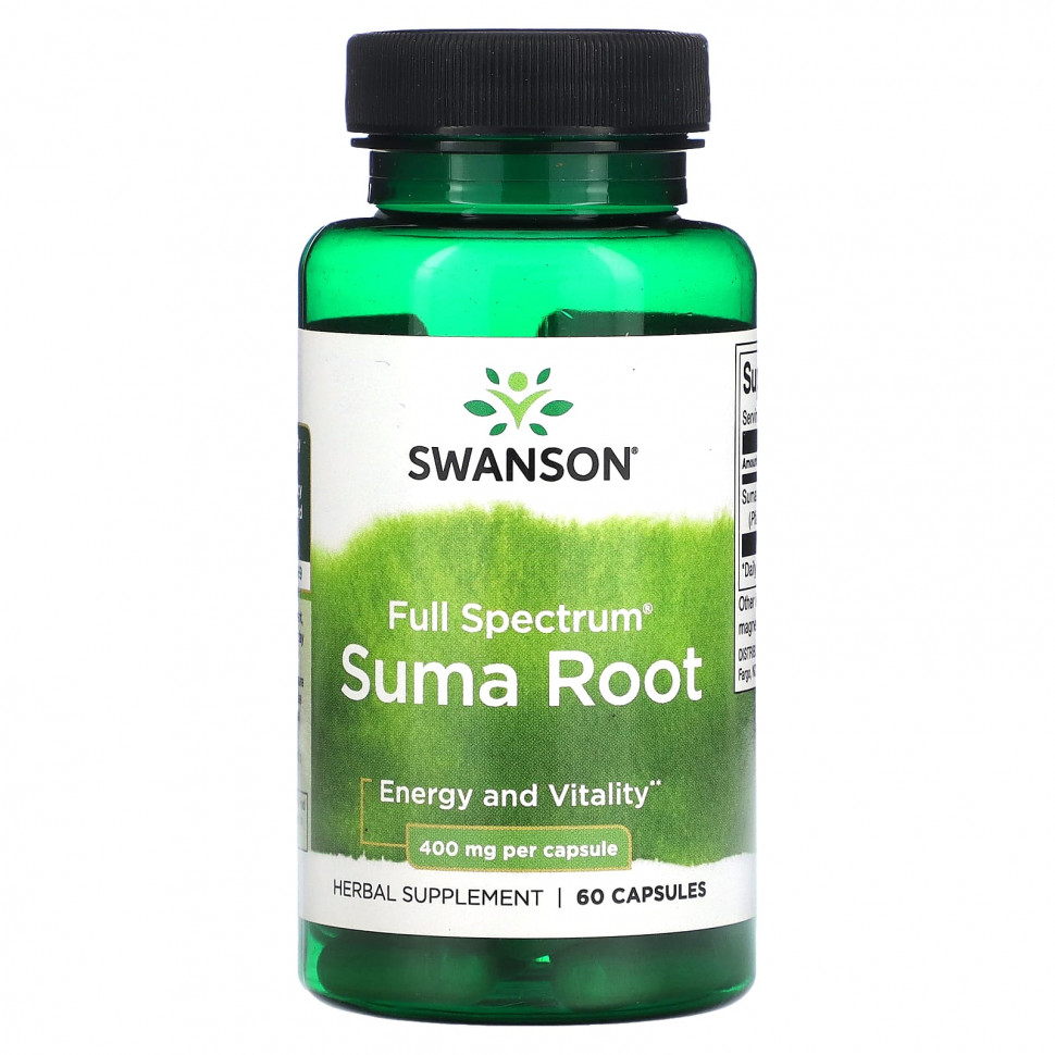 ���� ������ (Iherb) Swanson, ������ ���� ������� �������, 400 ��, 60 ������, ������ �� 880 ���