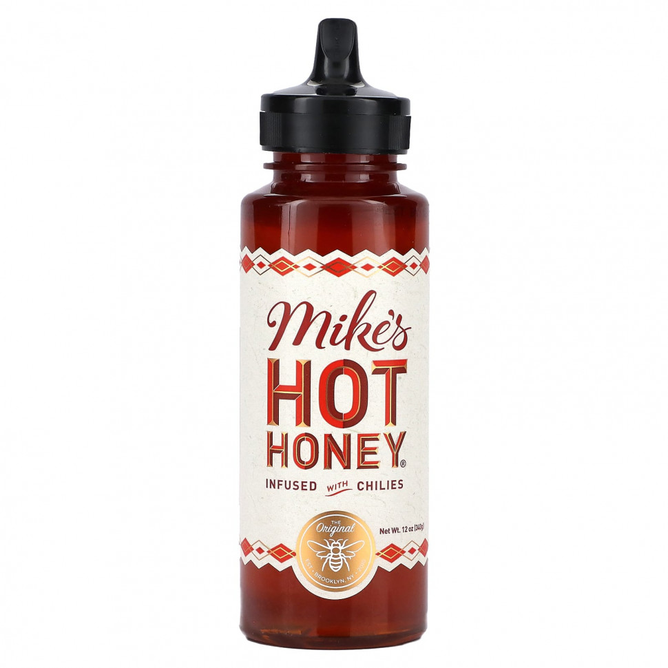 ���� ������ (Iherb) Mike's Hot Honey, � ������ ����, 340 � (12 �����), ������ �� 2860 ���