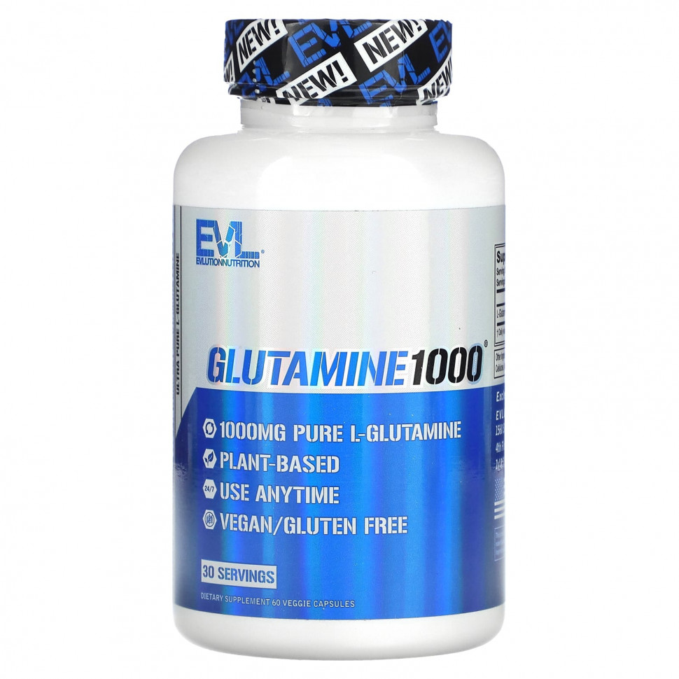   (Iherb) EVLution Nutrition,  1000, 60      -     , -, 