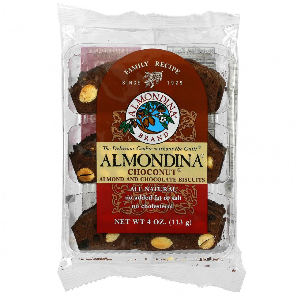 ���� ������ (Iherb) Almondina, �������(���������� ����), ���������� � ���������� �������, 4 ����� (113 �), ������ �� 740 ���