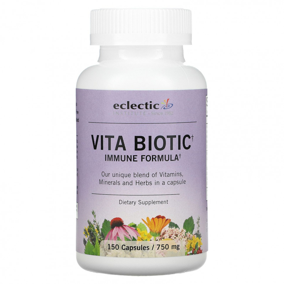   (Iherb) Eclectic Institute, Vita Biotic, 750 , 150     -     , -, 