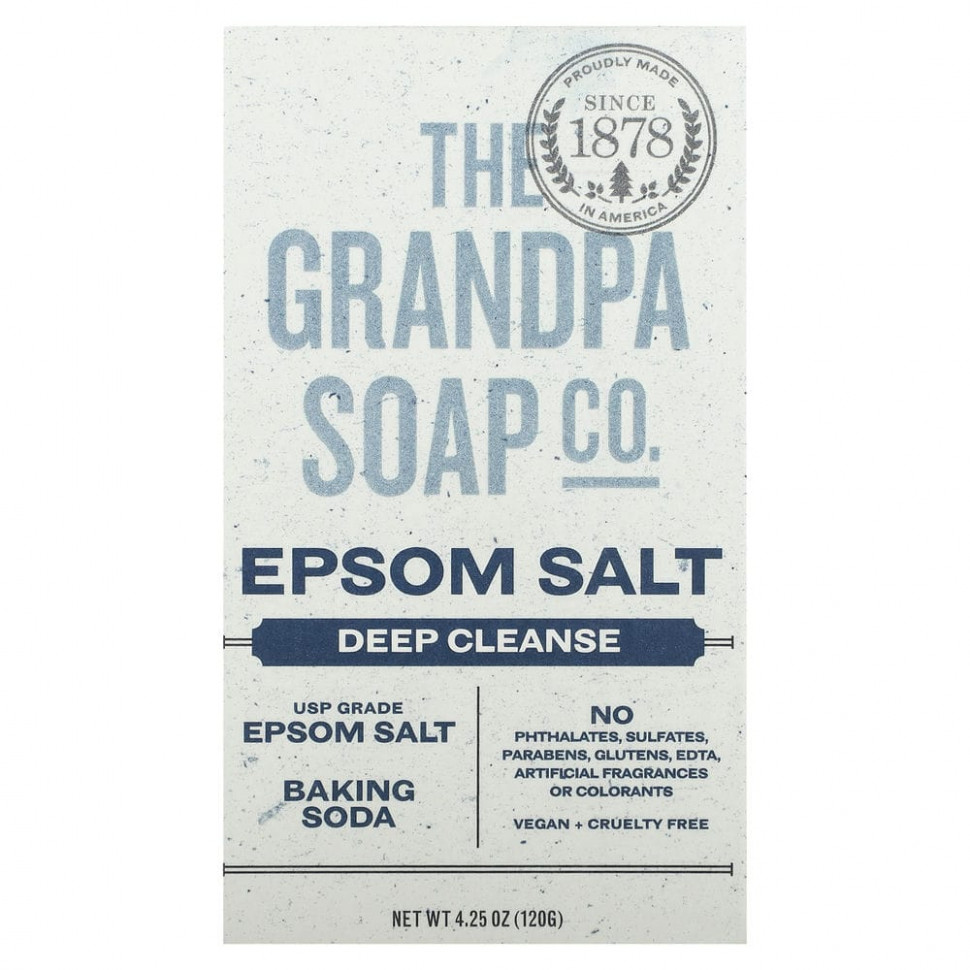 ���� ������ (Iherb) The Grandpa Soap Co., �������� ���� ��� ���� � ��� ����, ������� �������, � ���������� �����, 4,25 ����� (120�), ������ �� 990 ���