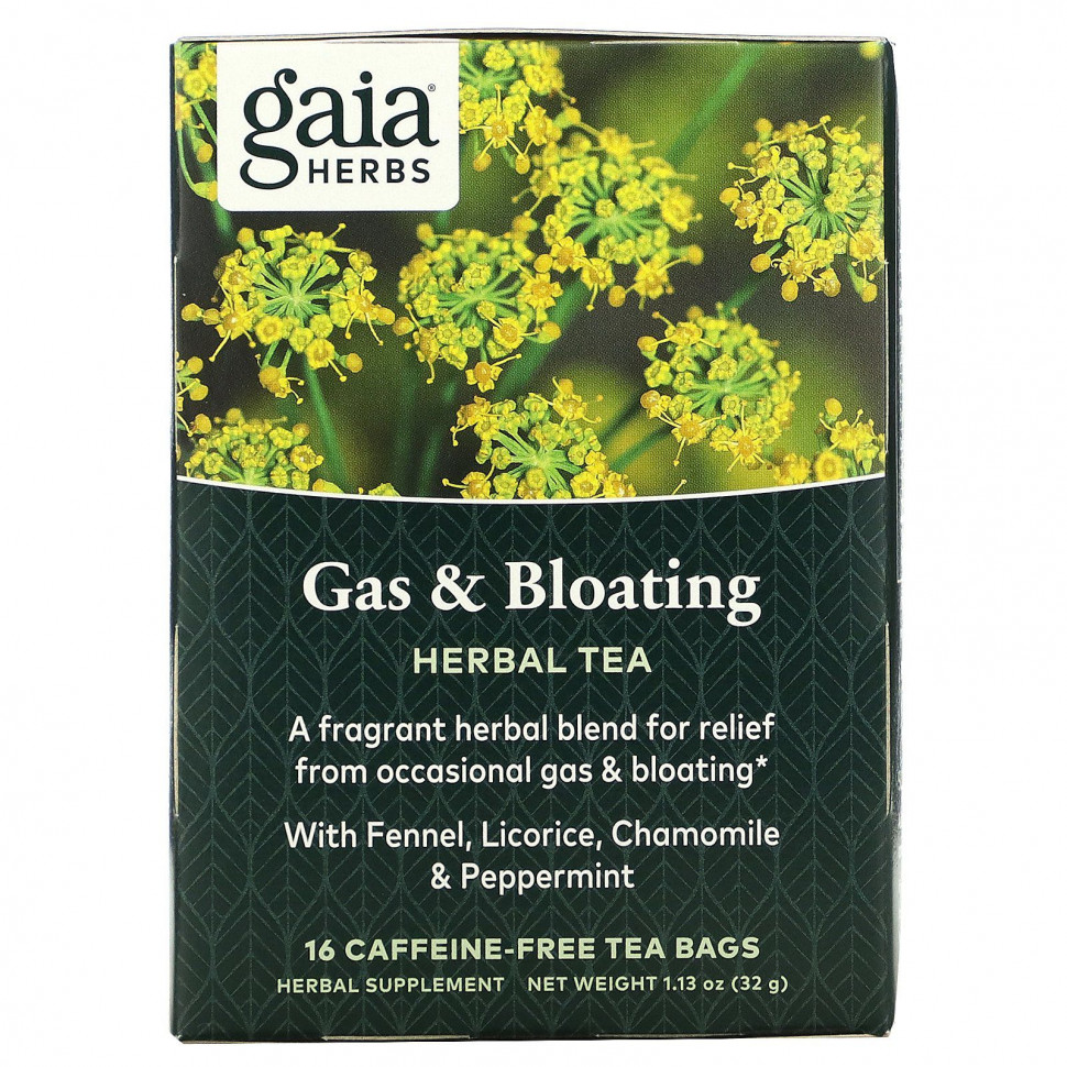 ���� ������ (Iherb) Gaia Herbs, �������� ��� ��� ���������� �������������� ��������������� � ������� ������, ��� �������, 16 ������ ���������, 32 � (1,13 �����), ������ �� 1340 ���