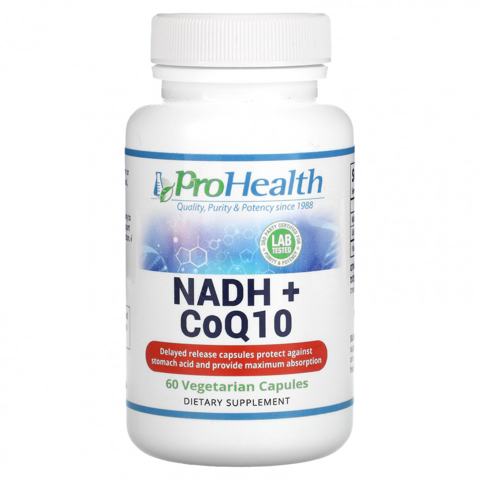   (Iherb) ProHealth Longevity, NADH + CoQ10`` 60      -     , -, 