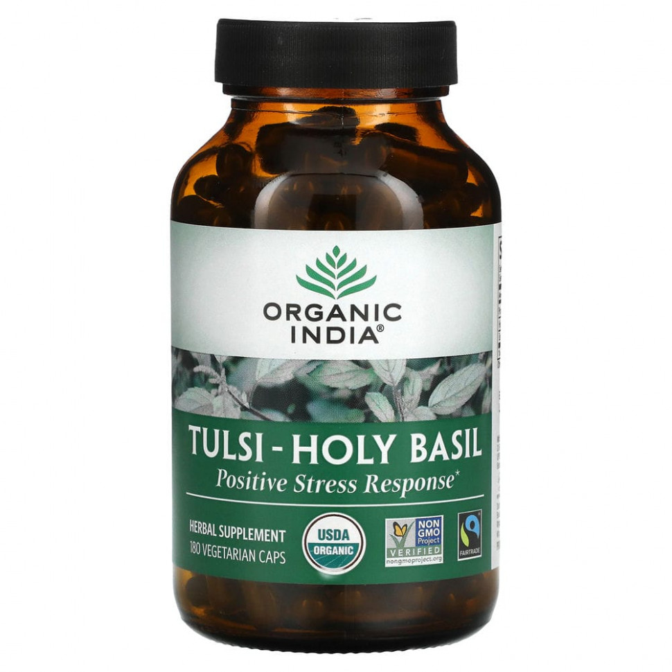 ���� ������ (Iherb) Organic India, ����� (������� ���������), 180 ������������ ������, ������ �� 6300 ���