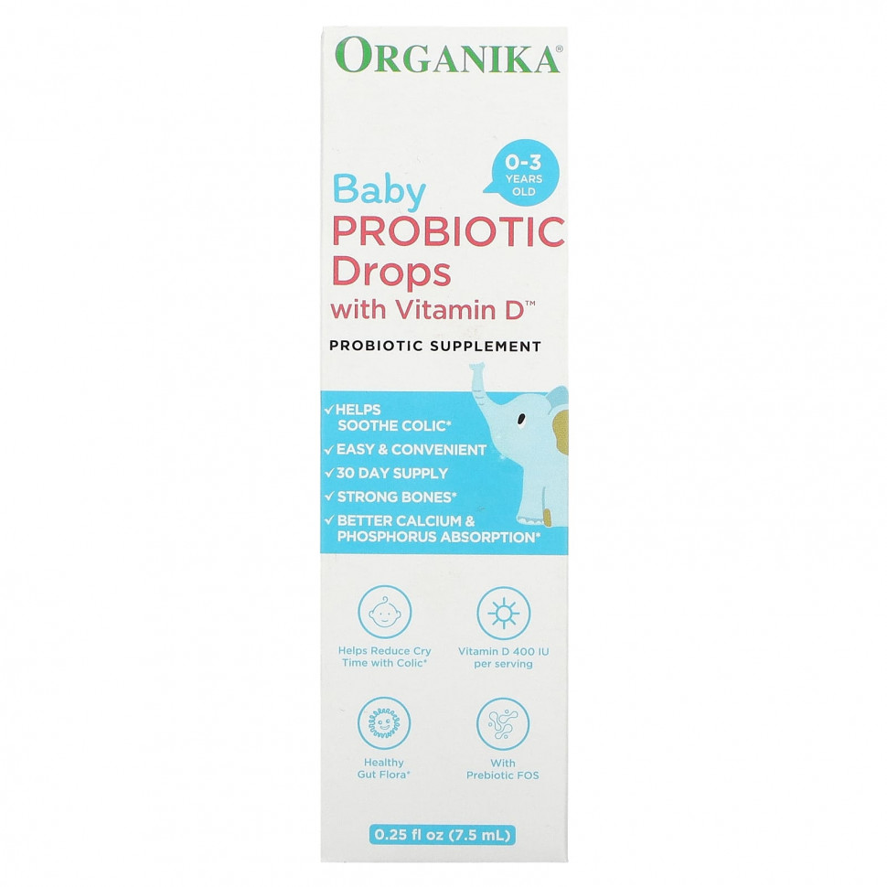   (Iherb) Organika,      D,   03 , 7,5  (0,25 . )    -     , -, 