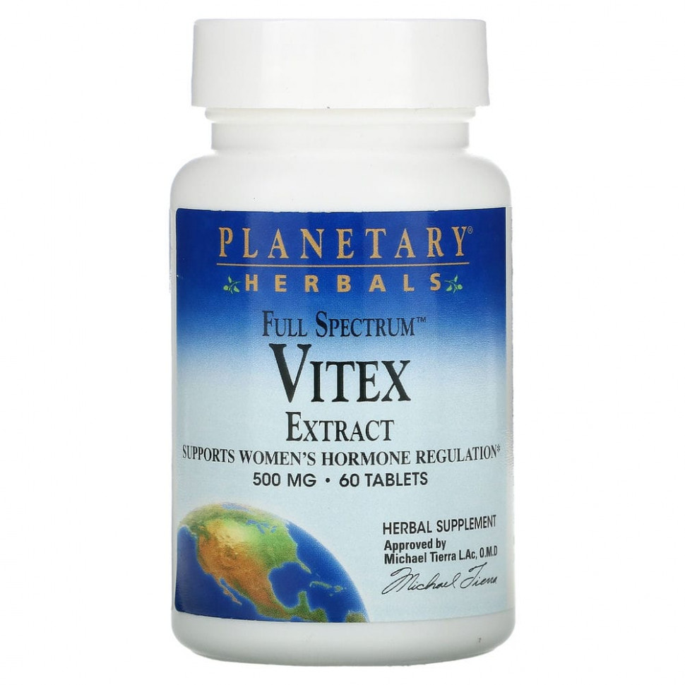   (Iherb) Planetary Herbals,  ,  , 500 , 60     -     , -, 