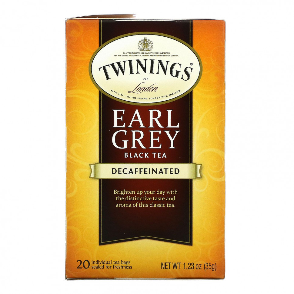 ���� ������ (Iherb) Twinings, ������ ��� Earl Grey, ��� �������, 20 ������ ���������, 35 � (1,23 �����), ������ �� 1140 ���