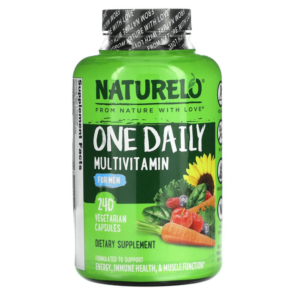   (Iherb) NATURELO,    One Daily, 240      -     , -, 