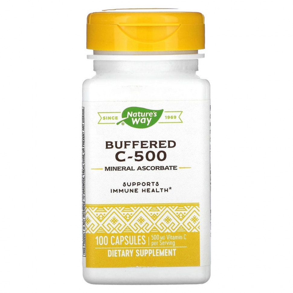 ���� ������ (Iherb) Nature's Way, �������������� ������� C-500, 500 ��, 100 ������, ������ �� 2380 ���