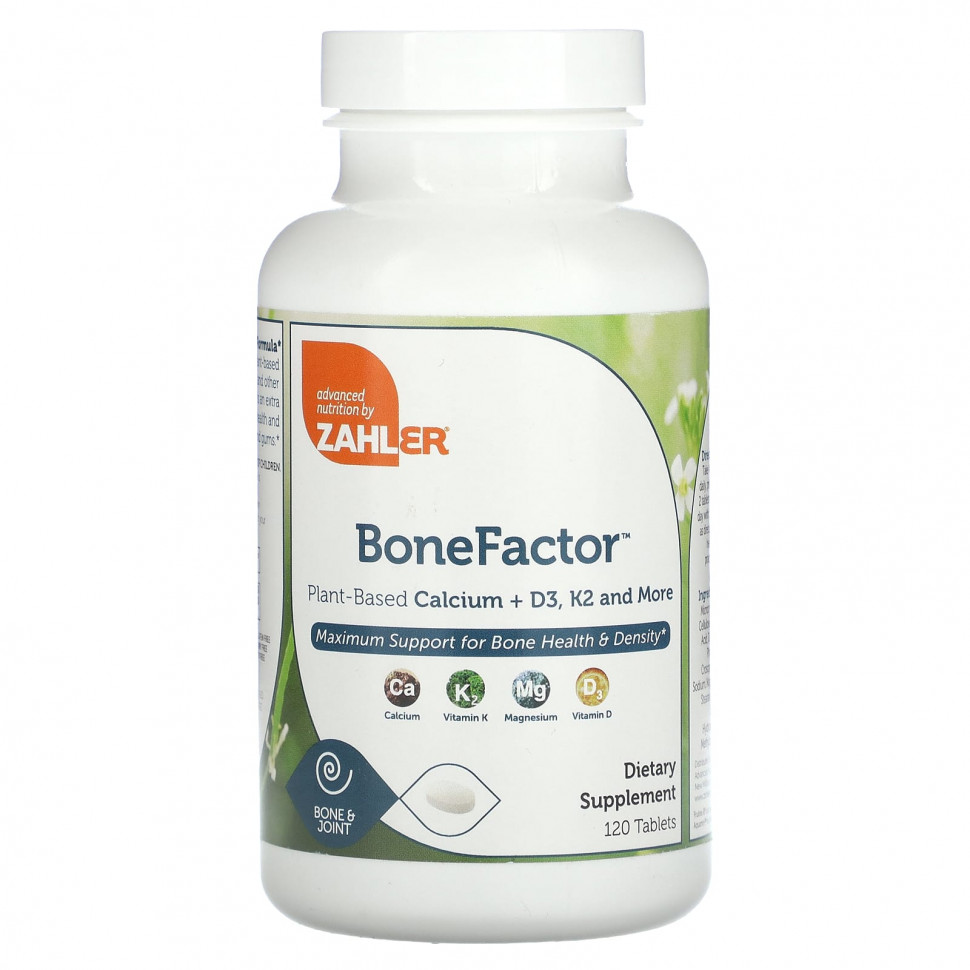   (Iherb) Zahler, BoneFactor, 120     -     , -, 