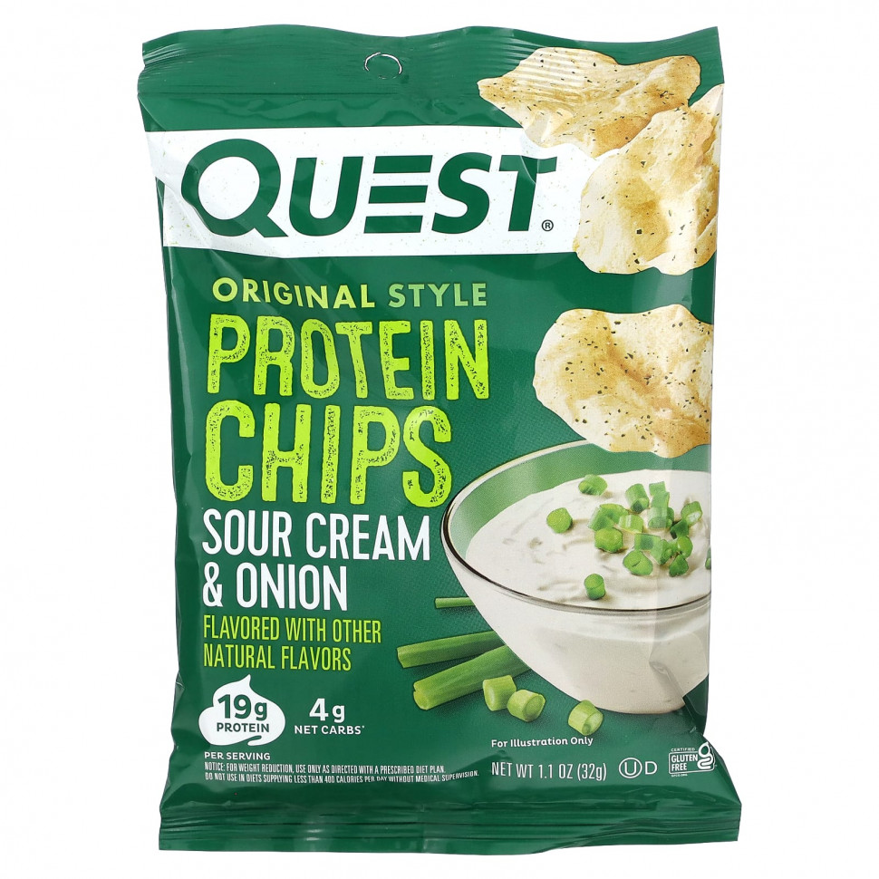 ���� ������ (Iherb) Quest Nutrition, ����������� ����� Original Style, ������� � ���, 8 ��������� �� 32 � (1,1 �����), ������ �� 6480 ���