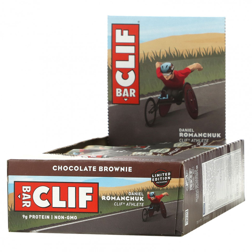 ���� ������ (Iherb) Clif Bar, �������������� ��������, ���������� ������, 12 ����������, 2,40 ���. (68 �) ������, ������ �� 6100 ���