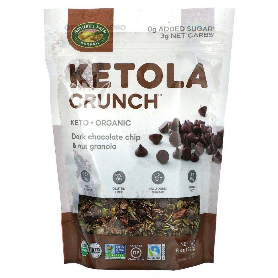 ���� ������ (Iherb) Nature's Path, Ketola Crunch, ������� � ��������� ������� �������� � �������, 227 � (8 �����), ������ �� 2150 ���