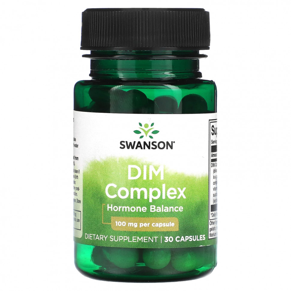   (Iherb) Swanson, DIM Complex, 100 , 30     -     , -, 