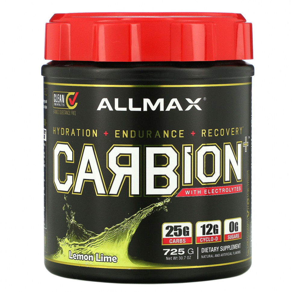 ���� ������ (Iherb) ALLMAX Nutrition, CARBion + � �������������, ����� � ����, 725 � (30,7 �����), ������ �� 5950 ���
