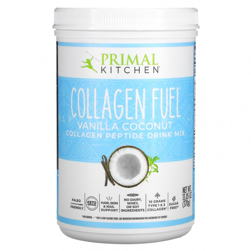 ���� ������ (Iherb) Primal Kitchen, Collagen Fuel, ������ � �����, 370 � (13,05 �����), ������ �� 6490 ���