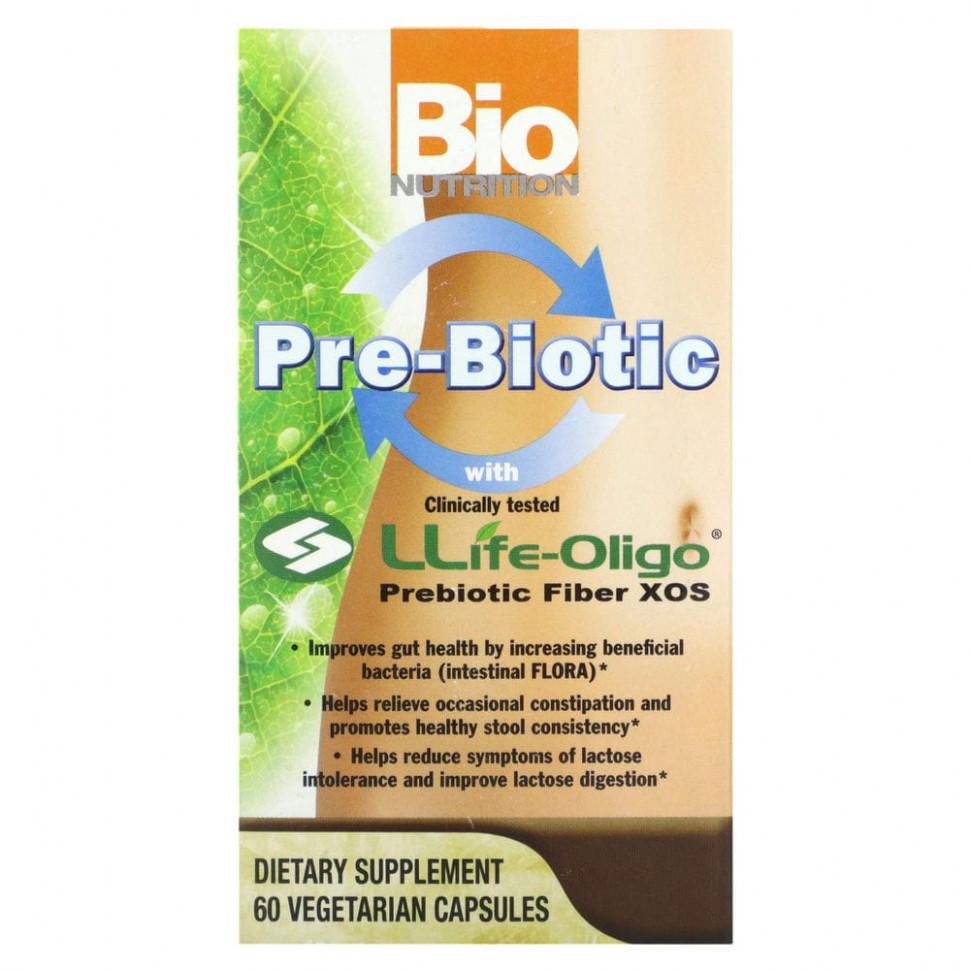 ���� ������ (Iherb) Bio Nutrition, Pre-Biotic, 60 �������������� ������, ������ �� 2850 ���