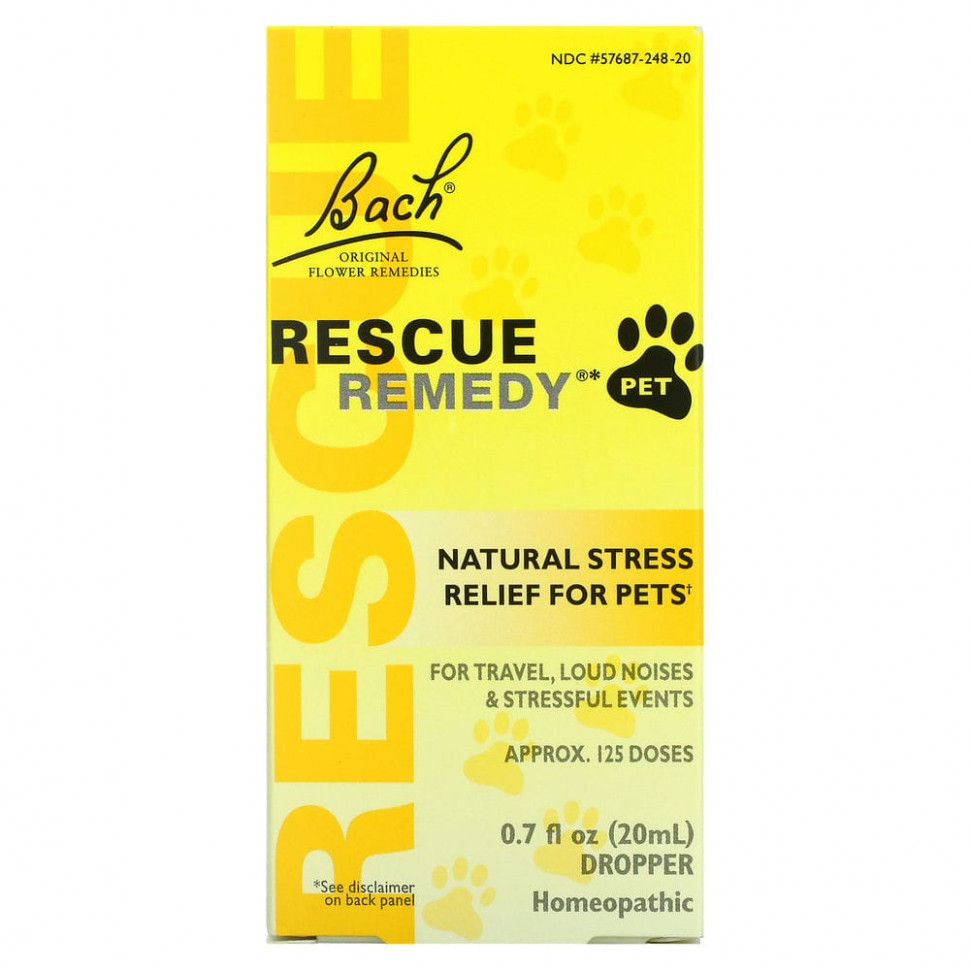   (Iherb) Bach, Rescue Remedy,      ,     , 20  (0,7 . )    -     , -, 