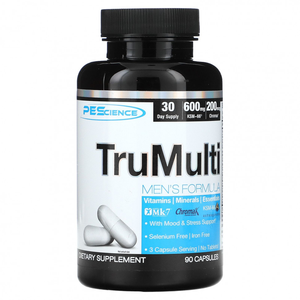 ���� ������ (Iherb) PEScience, TruMulti, ������� ��� ������`` 90 ������, ������ �� 4860 ���