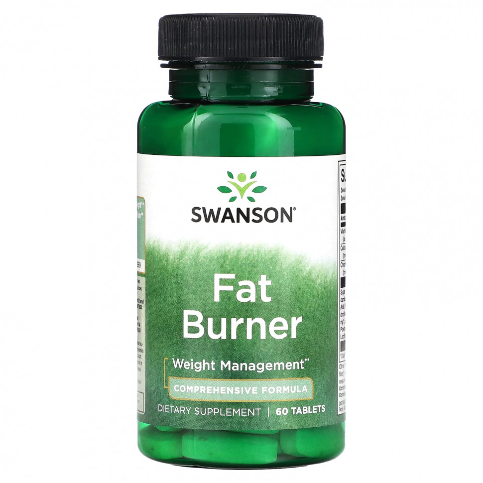 ���� ������ (Iherb) Swanson, Fat Burner, 60 ��������, ������ �� 1990 ���