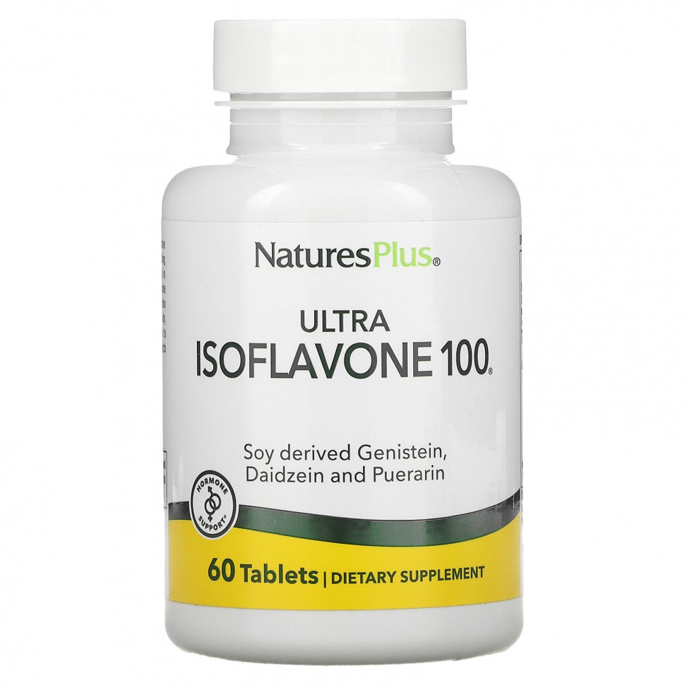   (Iherb) NaturesPlus, Ultra Isoflavone 100, 60      -     , -, 