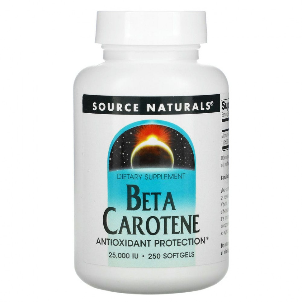 ���� ������ (Iherb) Source Naturals, ����-�������, 25 000 ��, 250 ������ ��������, ������ �� 4190 ���