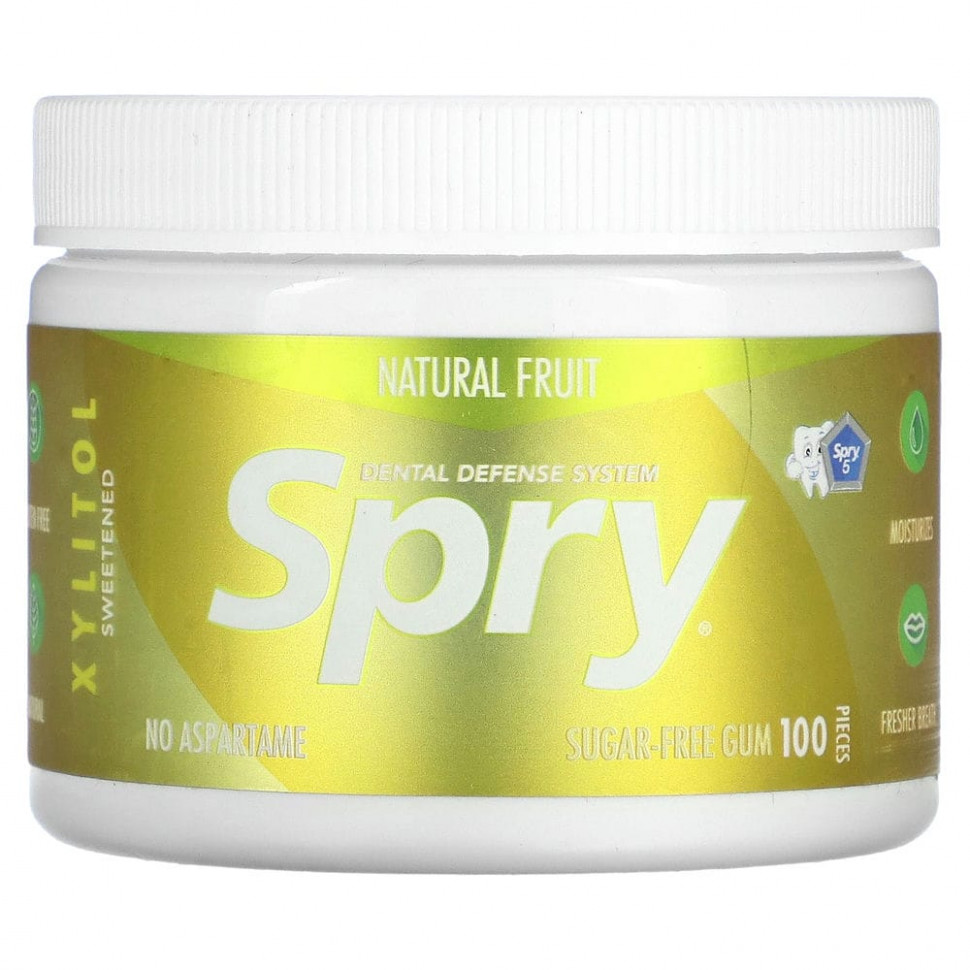   (Iherb) Xlear, Spry,  ,   ,  , 100  (120 )    -     , -, 