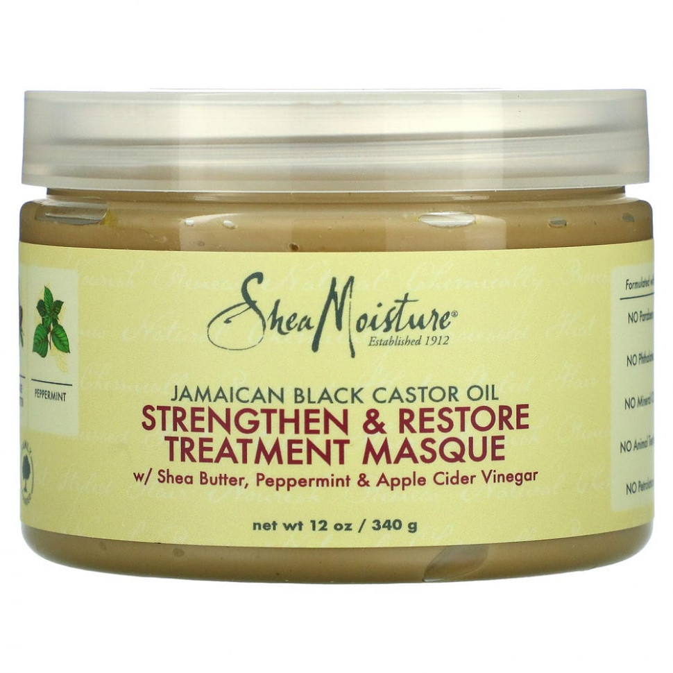 ���� ������ (Iherb) SheaMoisture, �������� ������ ���������� �����, ����������� � ����������������� �����, 340 �� (12 �����), ������ �� 2710 ���