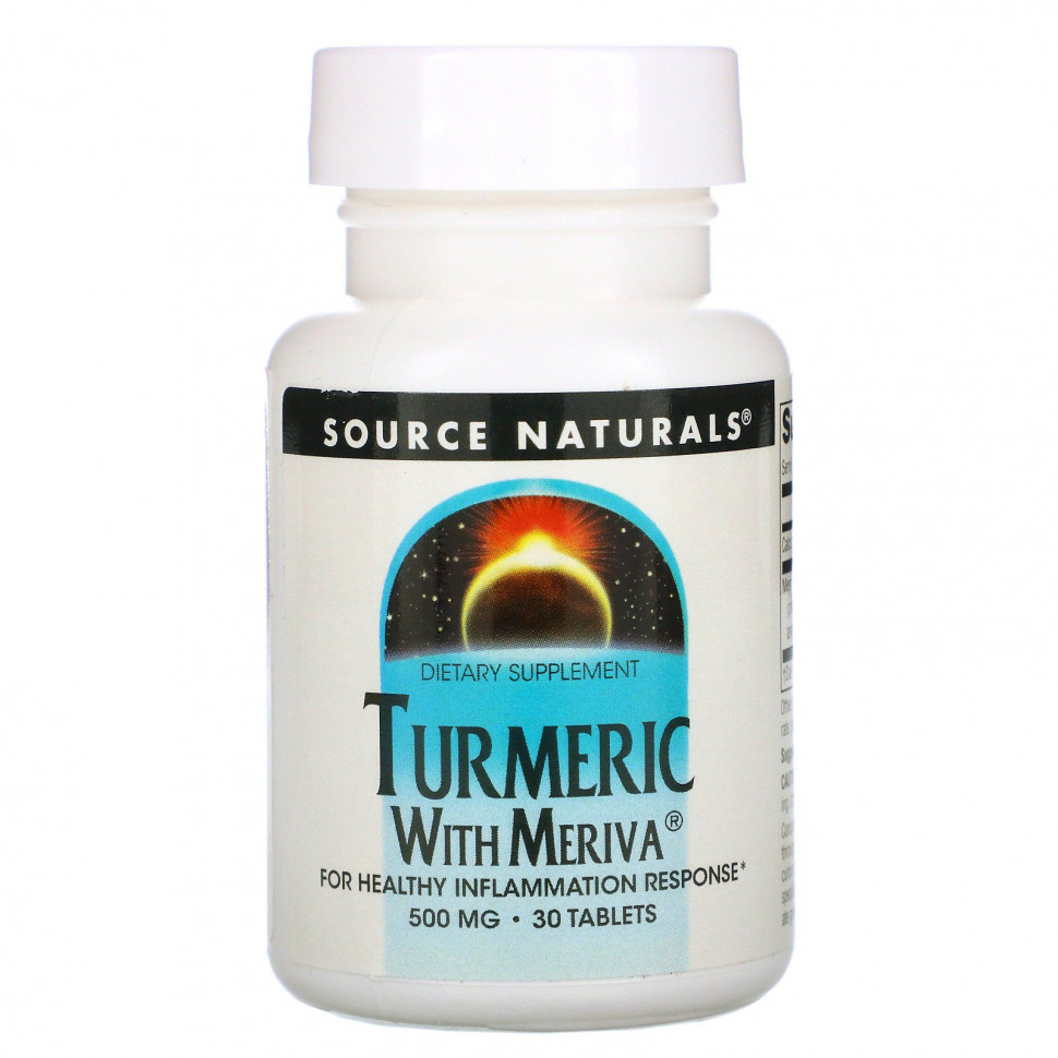 ���� ������ (Iherb) Source Naturals, ������� � �������, 500 ��, 30 ��������, ������ �� 2190 ���