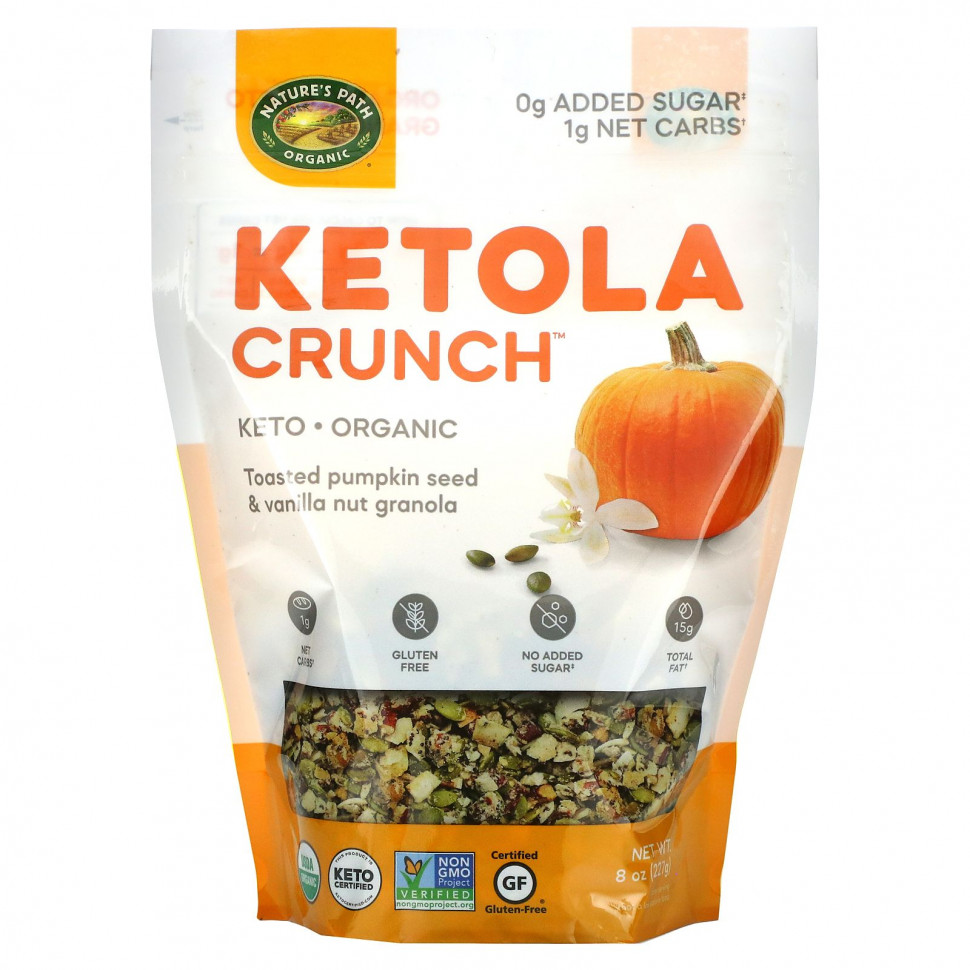   (Iherb) Nature's Path, Organic Ketola Crunch,      , 227  (8 )    -     , -, 