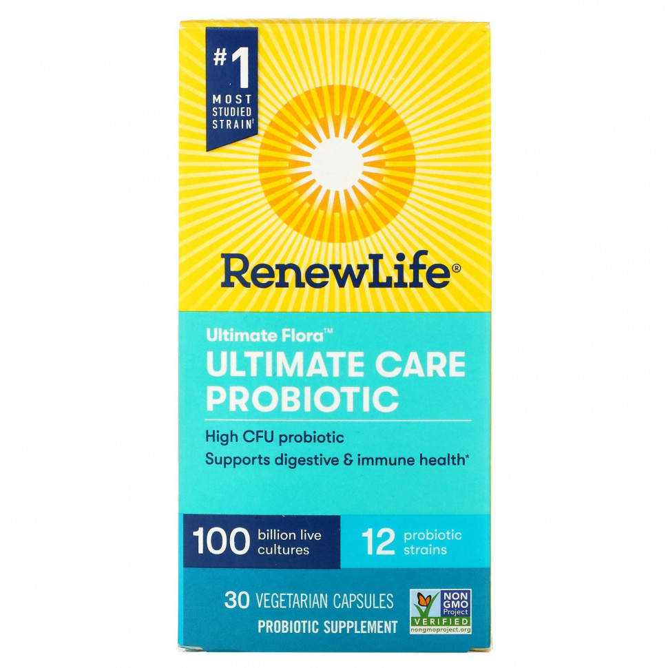   (Iherb) Renew Life, Ultimate Flora,  Ultimate Care, 100   , 30  ,   9850 