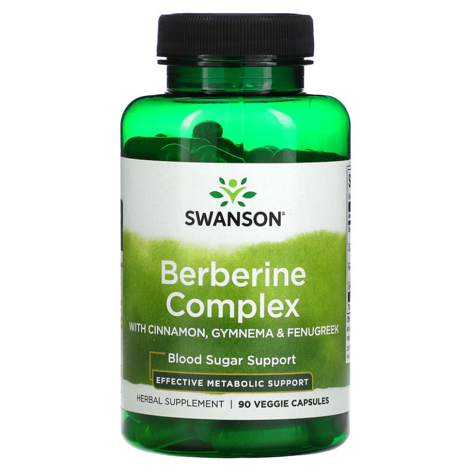   (Iherb) Swanson, Berberine Complex, 90      -     , -, 