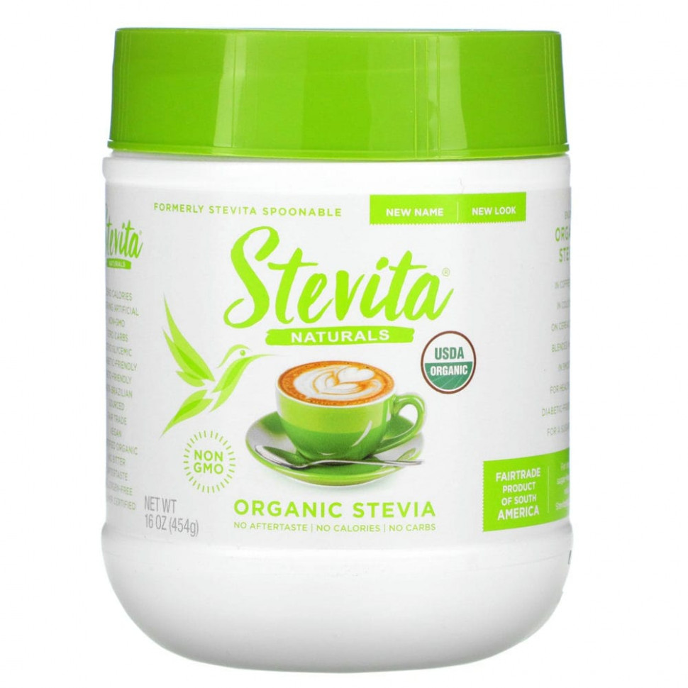 ���� ������ (Iherb) Stevita, Naturals, ������������ ������, 454 � (16 �����), ������ �� 5140 ���