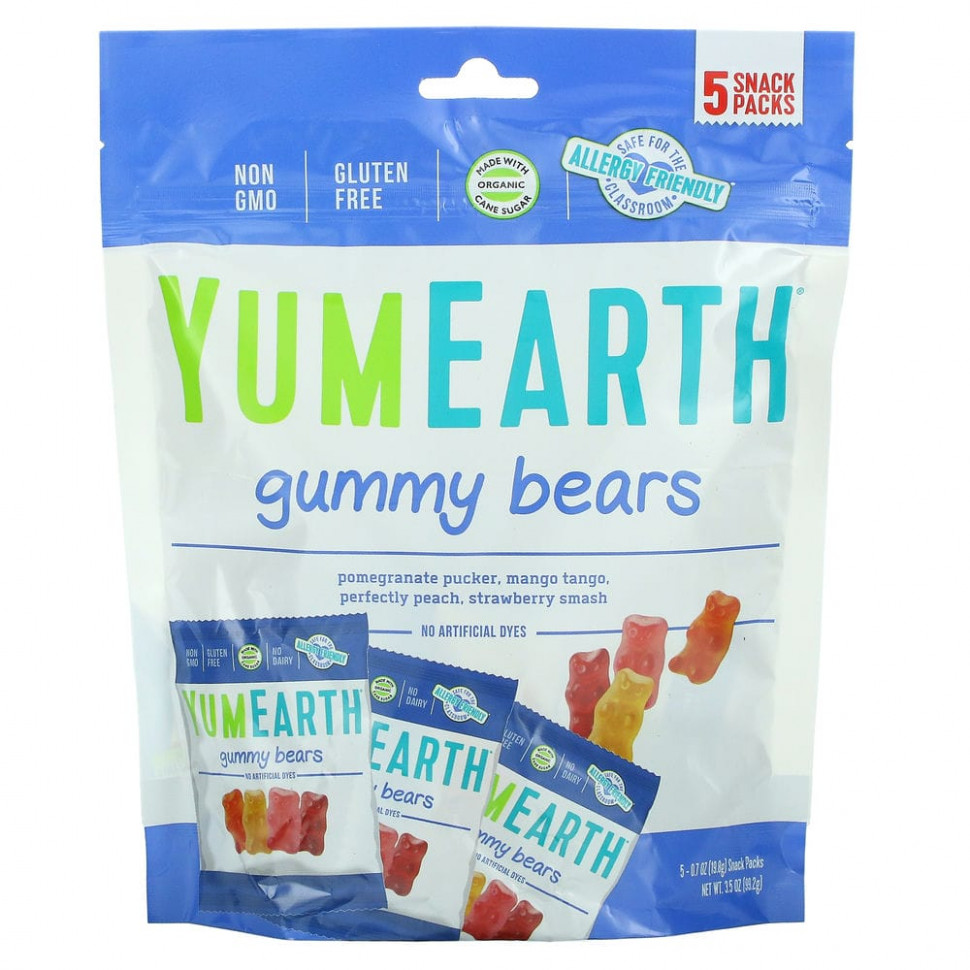   (Iherb) YumEarth,  ,   , 5  ,   19,8  (0,7 )    -     , -, 