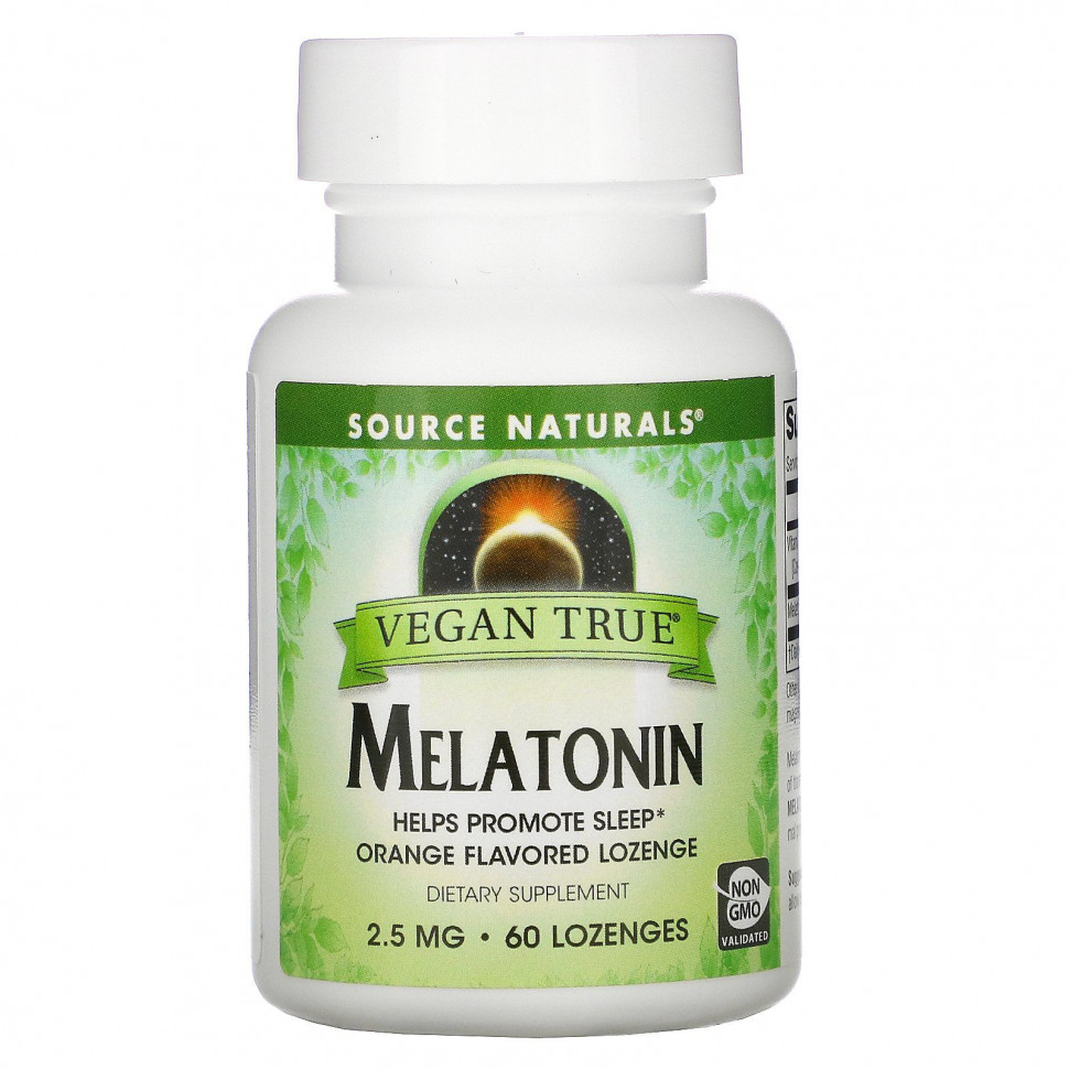 ���� ������ (Iherb) Source Naturals, ������� �����, ���������, ��������, 2,5 ��, 60 ��������, ������ �� 1330 ���