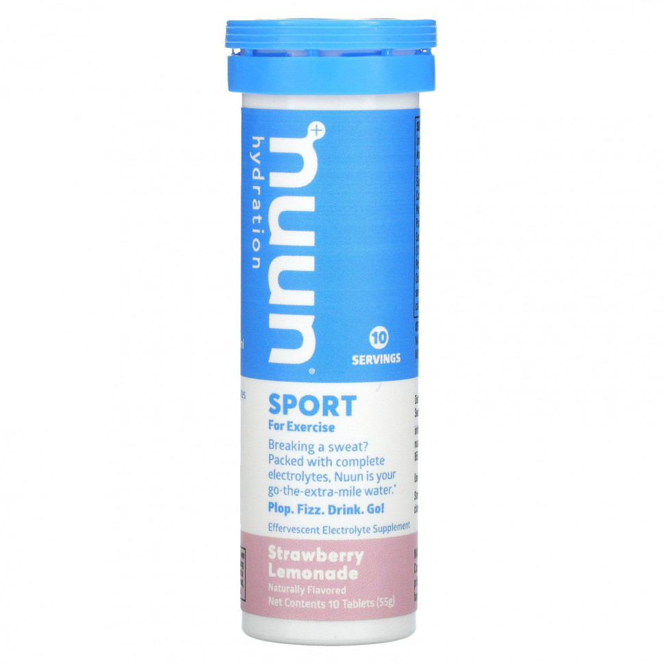 ���� ������ (Iherb) Nuun, Hydration, Sport, ������� � �������� �������������, ���������� �������, 10 ��������, ������ �� 1420 ���