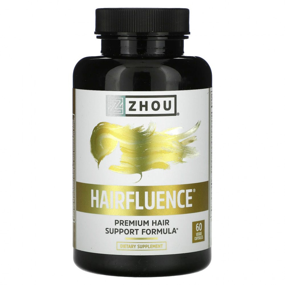   (Iherb) Zhou Nutrition, Hairfluence, -  , 60      -     , -, 