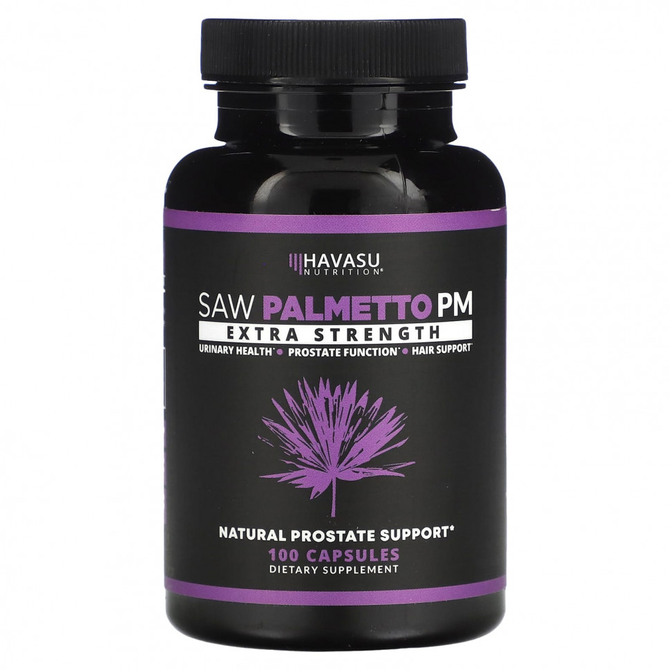   (Iherb) Havasu Nutrition, Saw Palmetto PM,   , 100     -     , -, 