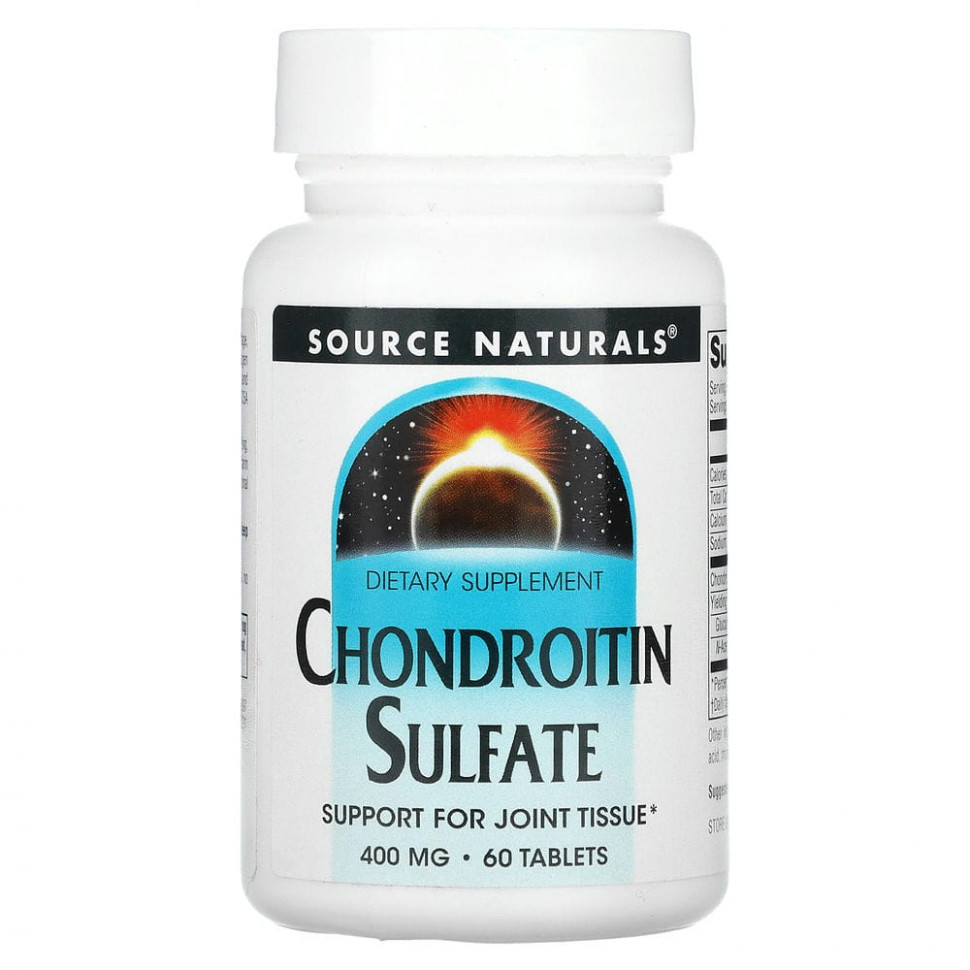   (Iherb) Source Naturals, Chondroitin Sulfate, 400 , 60 ,   2110 