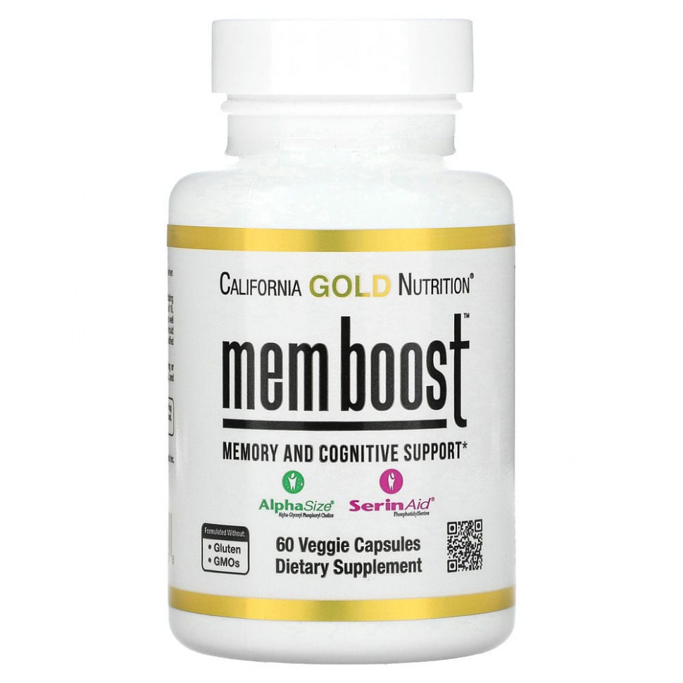   (Iherb) California Gold Nutrition, MEM Boost,       , 60      -     , -, 