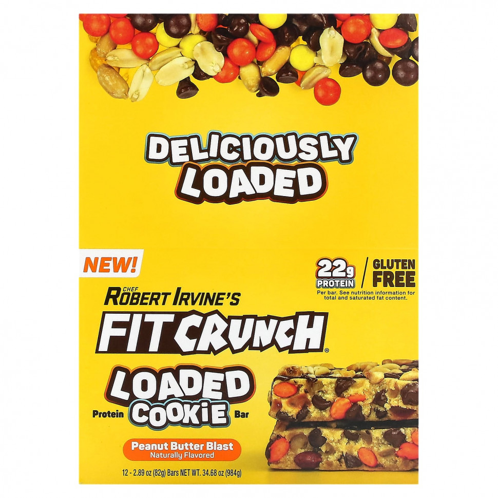 ���� ������ (Iherb) FITCRUNCH, �������� �� ������������ ��������, �� ������ ���������� �����, 12 ����������, �� 2,89 (82 �), ������ �� 7160 ���