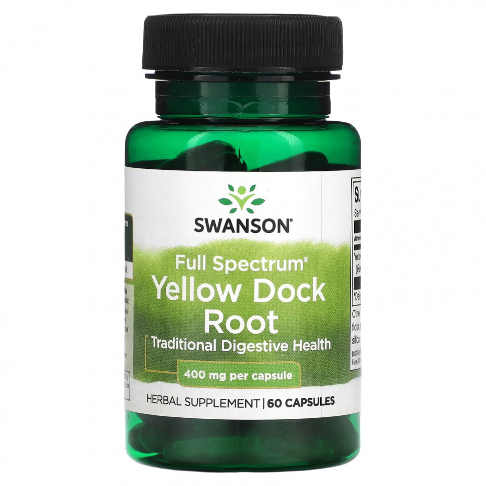 ���� ������ (Iherb) Swanson, �������� ������ ���� ������� �������, 400 ��, 60 ������, ������ �� 740 ���