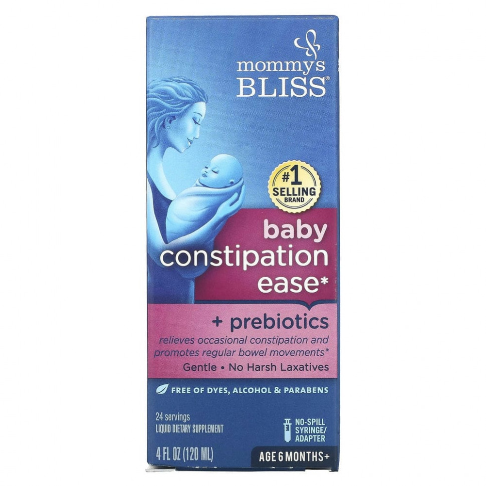   (Iherb) Mommy's Bliss, Baby,   ,  6 , 120  (4 . ),   2820 