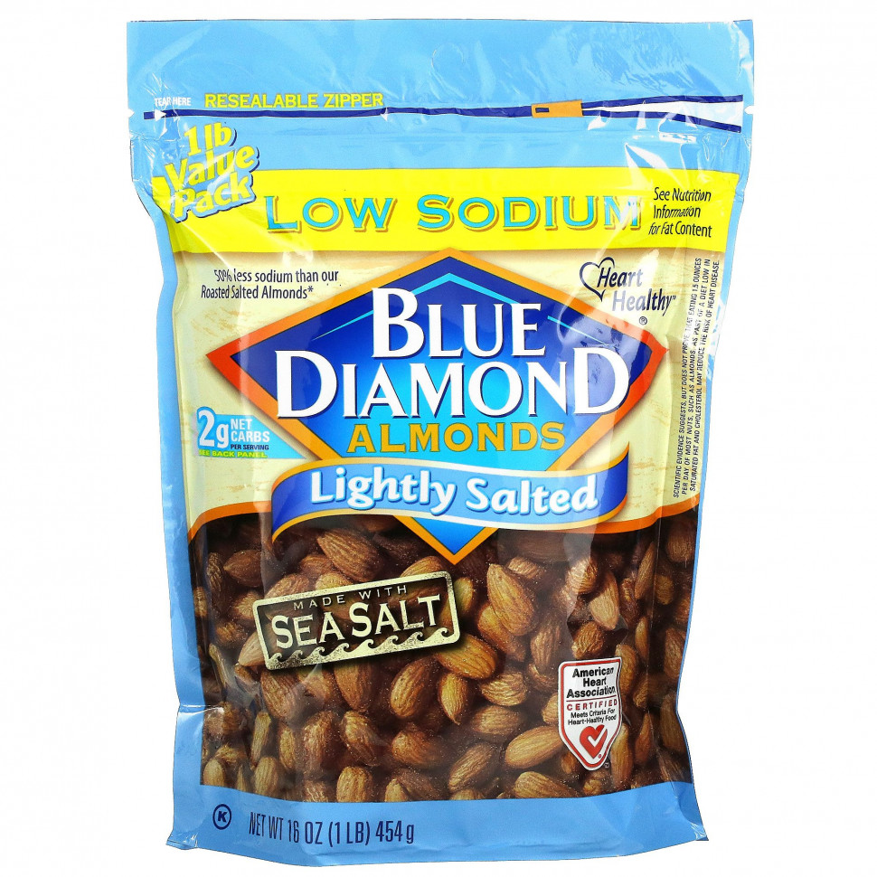 ���� ������ (Iherb) Blue Diamond, �������, �����������, 454 � (16 �����), ������ �� 2660 ���