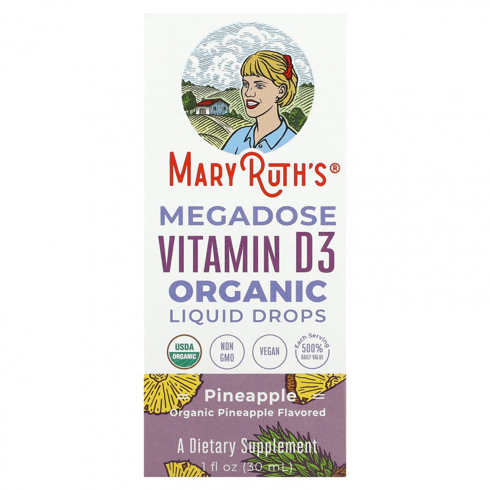   (Iherb) MaryRuth Organics,      D3 Megadose,  , 30  (1 . )    -     , -, 