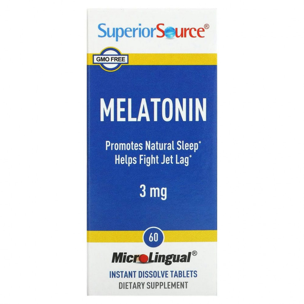   (Iherb) Superior Source, , 3 , 60     -     , -, 